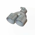 Alegria TP022540 2.5 ft. In 4 ft. Out 8.4 ft. L Exhaust Tail Pipe Tip AL3588339